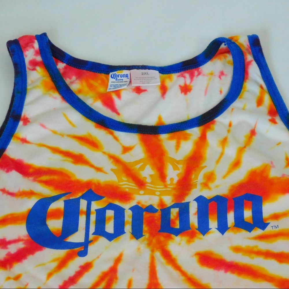 💥 Corona Tie Dye Tank Top